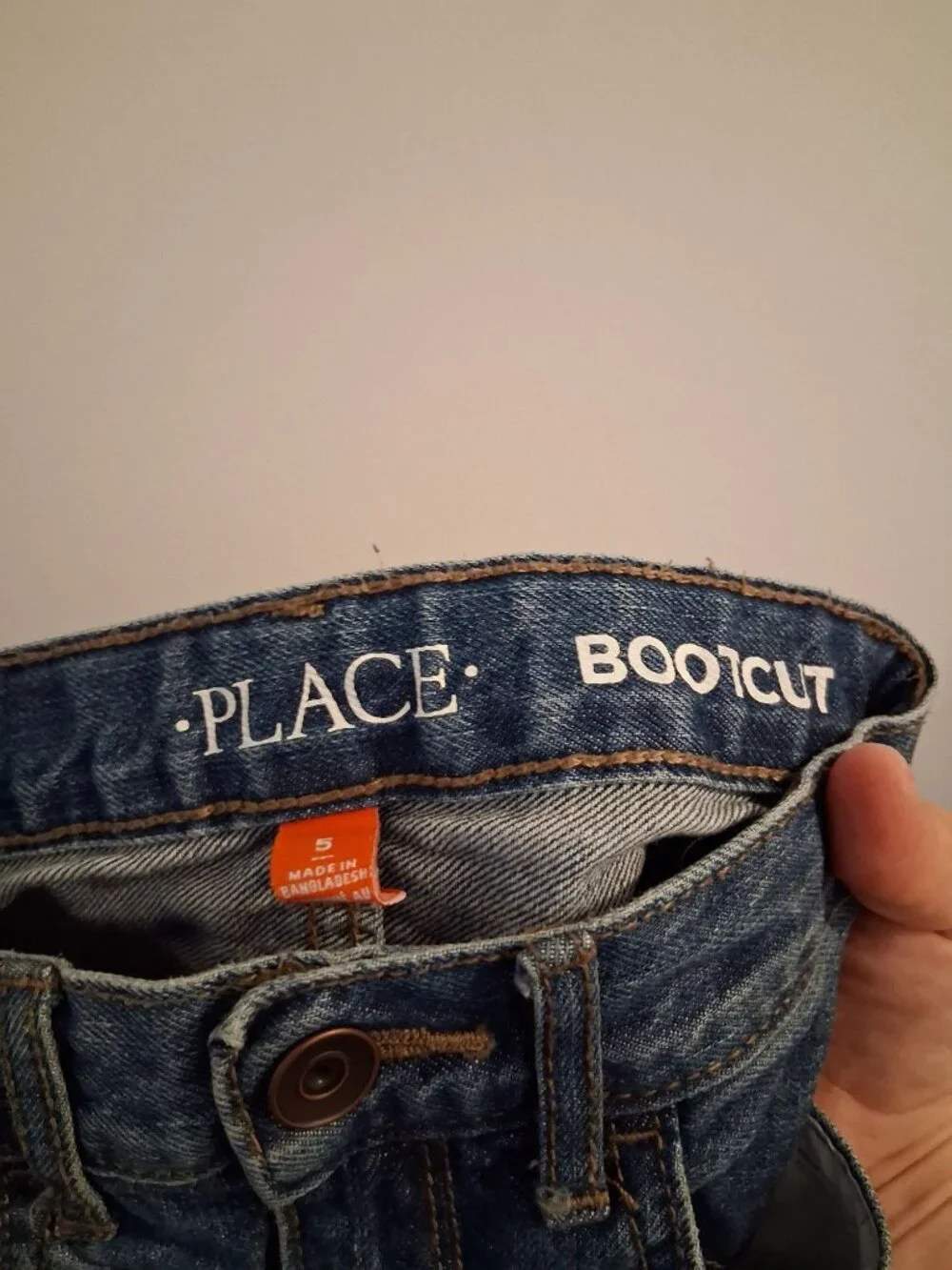 Place Bootcut Denim Blue Jeans Boys Size 5